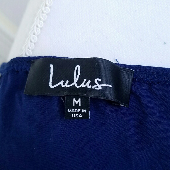 *SOLD* Lulu's Learning to Fly Navy Jumpsuit - Picture 8 of 8
